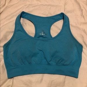 Nvgtn Blue Aqua Sports Bra
